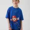 Kinder-T-Shirt „Super Mario“ mit Grafik im Relaxed-Schnitt