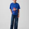 Kinder-T-Shirt „Super Mario“ mit Grafik im Relaxed-Schnitt