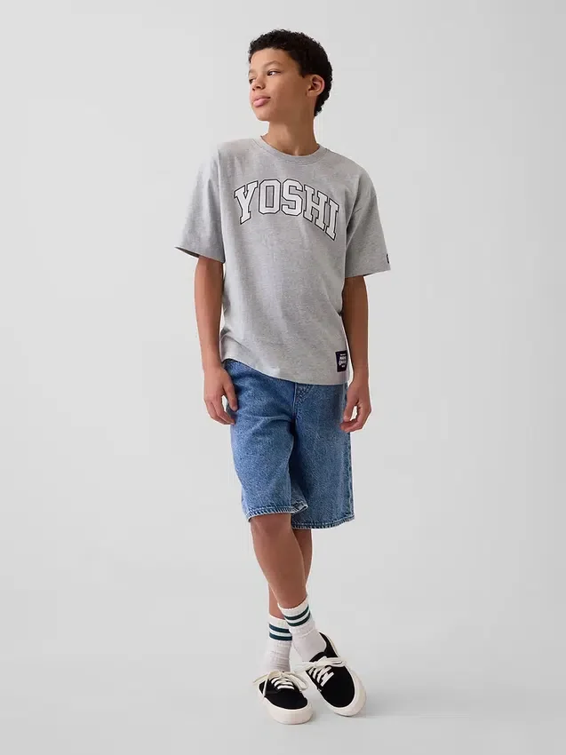 Kinder-T-Shirt „Super Mario“ mit Grafik im Relaxed-Schnitt