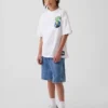 Kinder-T-Shirt „Super Mario“ mit Grafik im Relaxed-Schnitt