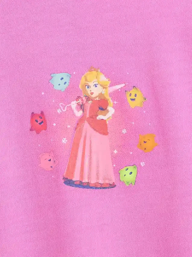 Kinder-T-Shirt „Super Mario“ mit Grafik im Relaxed-Schnitt