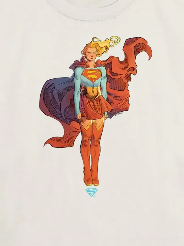 Kinder-T-Shirt „Supergirl Fuel Your Flight“ mit Stern-Motiv