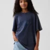 Kinder-T-Shirt „Supergirl“ in Oversize-Passform