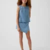 Kinder-Tanktop aus Denim
