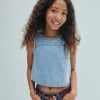 Kinder-Tanktop aus Denim