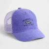 Kinder-Trucker-Mütze aus Cord mit Logo