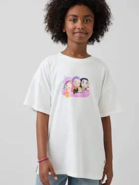 Kinder-Tunika-T-Shirt mit „K-Pop Demon Hunters“-Motiv
