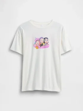 Kinder-Tunika-T-Shirt mit „K-Pop Demon Hunters“-Motiv