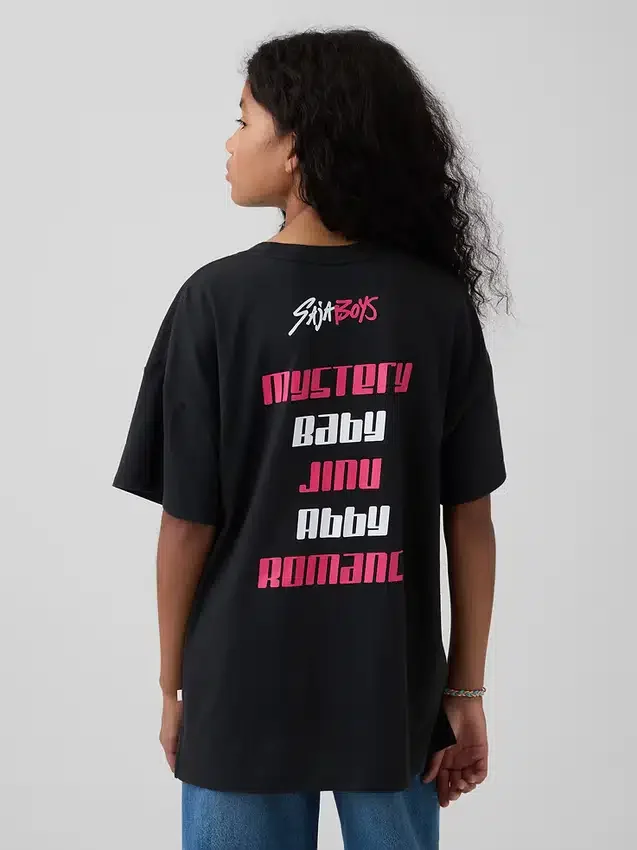 Kinder-Tunika-T-Shirt mit „K-Pop Demon Hunters“-Motiv