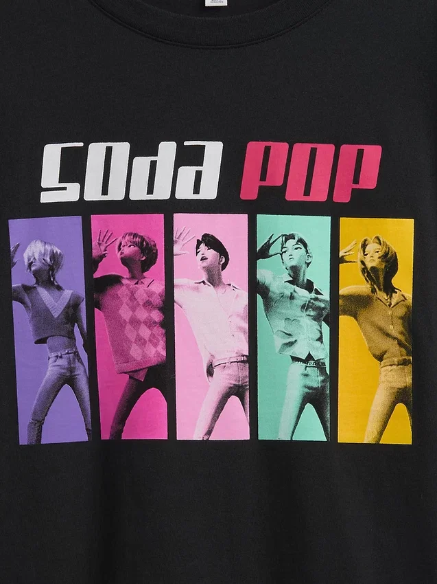 Kinder-Tunika-T-Shirt mit „K-Pop Demon Hunters“-Motiv