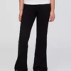 Kinder-Uniform-Hose aus Ponte mit leicht ausgestelltem Bein