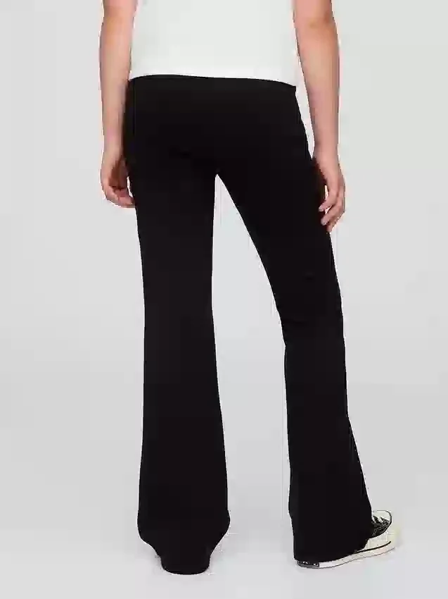 Kinder-Uniform-Hose aus Ponte mit leicht ausgestelltem Bein