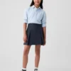 Kinder-Uniform-Plissee-Skort in Khaki