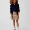 Kinder-Uniform-Plissee-Skort in Khaki
