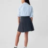 Kinder-Uniform-Plissee-Skort in Khaki