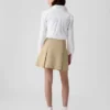 Kinder-Uniform-Plissee-Skort in Khaki