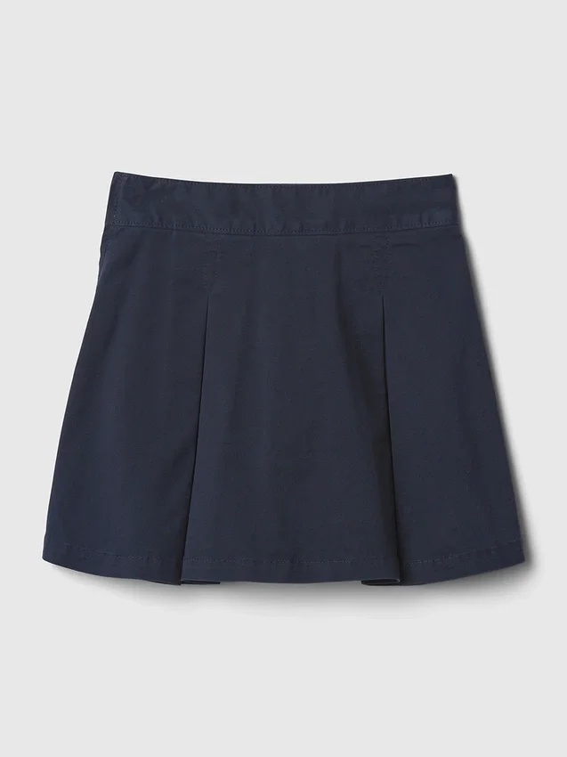 Kinder-Uniform-Plissee-Skort in Khaki