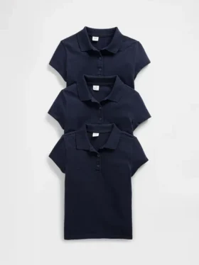 Kinder-Uniform-Poloshirt (3er-Pack)