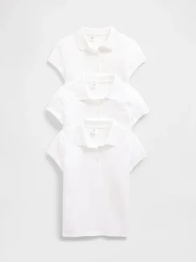 Kinder-Uniform-Poloshirt (3er-Pack)