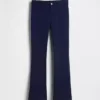 Kinder-Uniform-Ponte-Hose mit ausgestelltem Bein