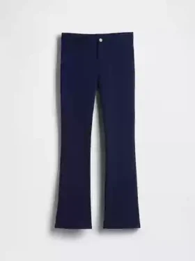 Kinder-Uniform-Ponte-Hose mit ausgestelltem Bein