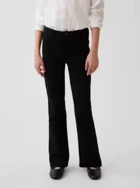 Kinder-Uniform-Ponte-Hose mit ausgestelltem Bein