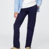 Kinder-Uniformhose aus Stretch-Khakis in gerader Passform
