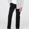 Kinder-Uniformhose aus Stretch-Khakis in gerader Passform