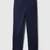 Kinder-Uniformhose aus Stretch-Khakis in gerader Passform