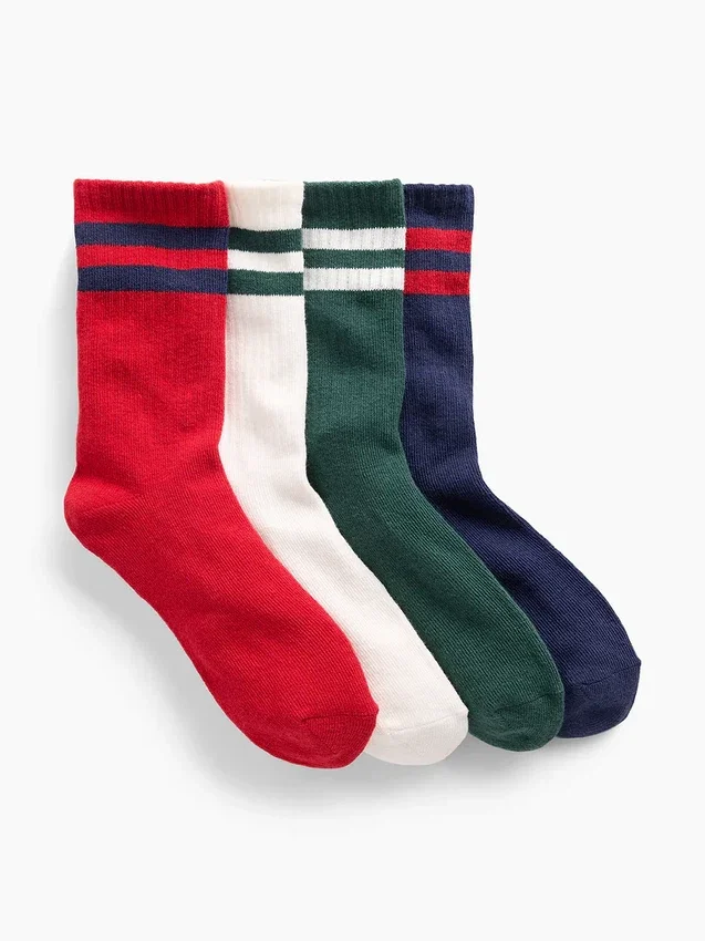 Kinder-Varsity-Crew-Socken (4er-Pack)