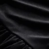 Kinder-Velours-Peplum-Oberteil