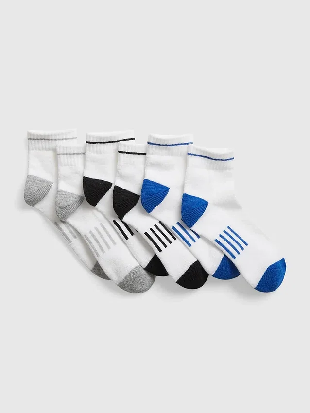Kinder-Viertel-Socken (3er-Pack)