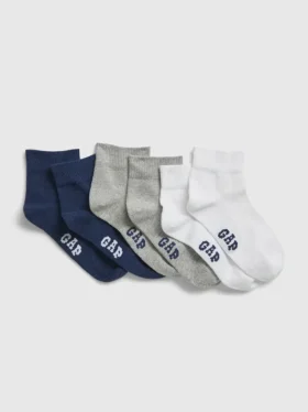 Kinder-Viertel-Socken (3er-Pack)