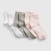 Kinder-Viertel-Socken (3er-Pack)