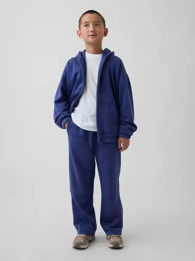 Kinder-Vintagesoft-Sweathose im Relaxed-Fit