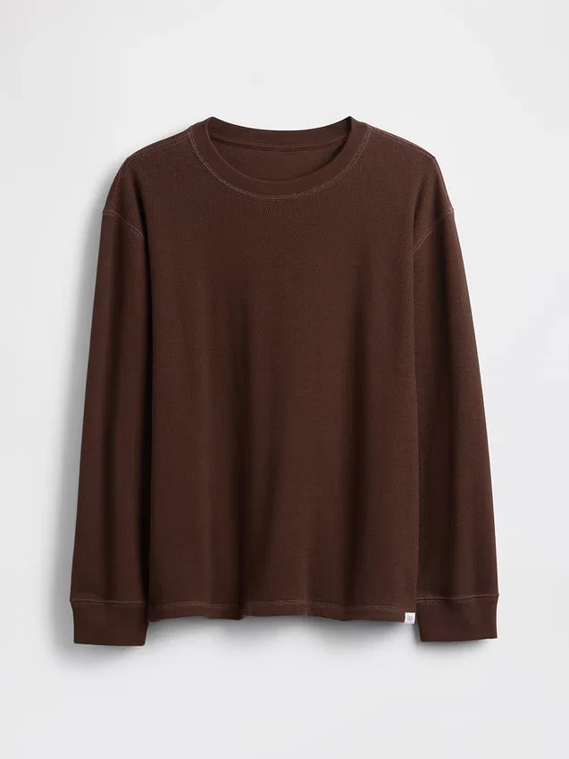 Kinder-Waffelpiqué-T-Shirt