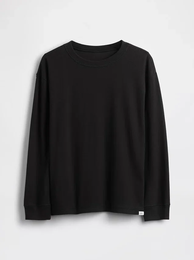 Kinder-Waffelpiqué-T-Shirt