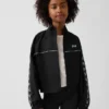 Kinder-Windjacke mit Logo in lockerer Passform