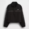 Kinder-Windjacke mit Logo in lockerer Passform