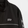 Kinder-Windjacke mit Logo in lockerer Passform