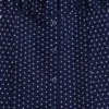 Kinderkleid mit Polka-Dots und tief sitzender Taille