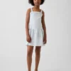 Kinderkleid mit tief sitzender Taille