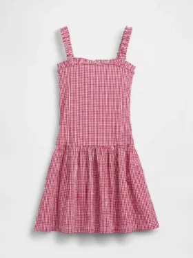 Kinderkleid mit tief sitzender Taille