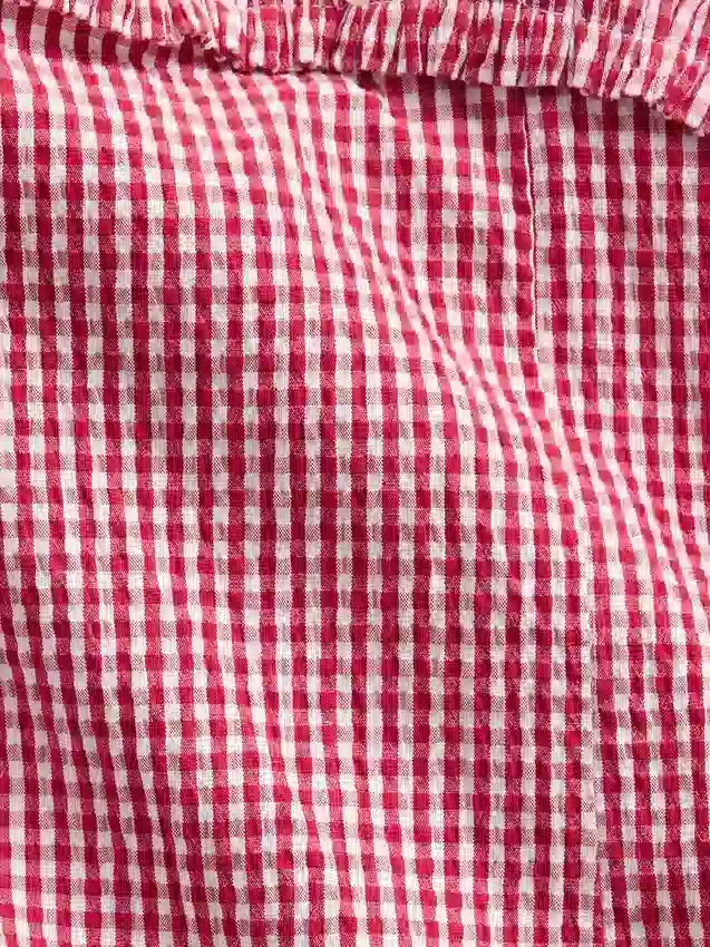 Kinderkleid mit tief sitzender Taille