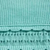 Kinderpullover mit Wellenkante und gemischten Maschen