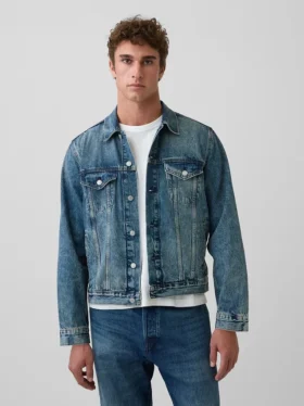 Klassische Icon-Jeansjacke