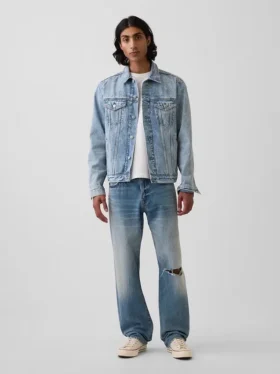 Klassische Icon-Jeansjacke