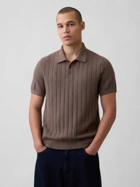 Klassischer Polo-Pullover