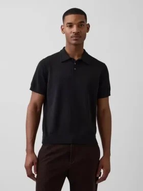 Klassischer Polo-Pullover