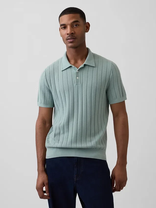 Klassischer Polo-Pullover